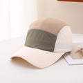 Light Board Patchwork Color-matching Water-resistant Lightweight Casual Simple Style Adjustable Baseball Cap For Travel, Tourism, Sports