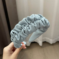 Vintage Pleated Wide Edge Hair Band