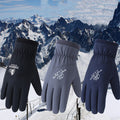 Men's Outdoor Riding Fleece Splash-proof Warm Gloves