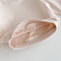 Children's Cotton Comfortable Solid Color Casual Suit