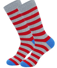 Men's Stockings Plus Size Stripes