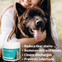 Pet Disposable Cotton Cloth Eye Cleaning Wipes