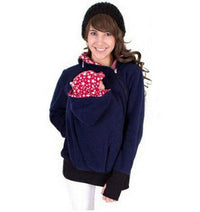 Three-in-one Multi-functional Mother Kangaroo Sweater Coat