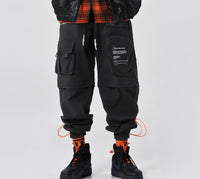 Workwear casual pants three-dimensional multi-pocket loose