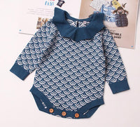 One piece triangle Romper
