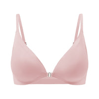Women's Underwear Thin Small Breast Push Up Women's Front Buckle Backless Bra