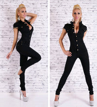 Women's new spring and autumn casual sports jumpsuit European and American casual pants jumpsuit