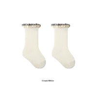 Children Mid Calf Lace Princess Socks