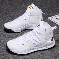 Plus Size Men's High-top Basketball Shoes Training Sneakers
