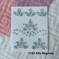 Comes With Sticky Pearl Stick-on Crystals Transparent Photo Shoot