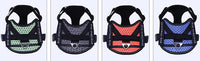 Adjustable dog traction chest and back