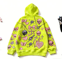 Versatile Casual Sports Hooded Sweatshirt