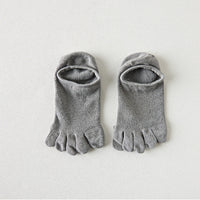 Men's Cotton Deodorant And Sweat-absorbing Breathable Five Toe Socks