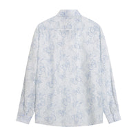 Butterfly Loose Long Sleeve Shirt For Men