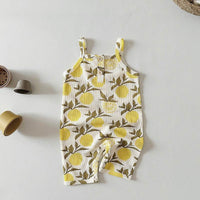 Baby Jumpsuit Class A Waffle Baby Going Out Clothes