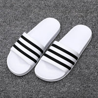 Home striped slippers