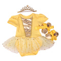 Ha yi three-piece dress set