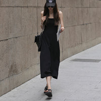 Versatile Slim-fit Striped Slip Dress For Women