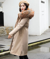 Lady's fur coat