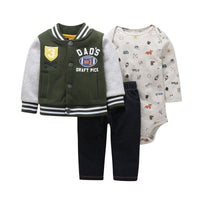 Polar Fleece Hooded Zip Romper Set