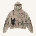 Fashion Casual Printed Polyester Sweater