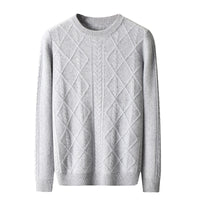 Thick Loose Sweater Twist Base Cardigan