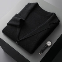 Cardigan Male V-neck Cardigan Knitted