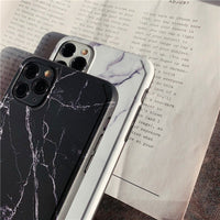 Compatible with Apple, Marbled iPhone 11Pro max mobile phone case