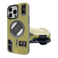 Technology Style Magnetic Suction Trend Frosted Drop-resistant Phone Case