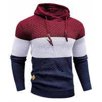 Jacquard Sweatshirt With Long Sleeves And A Hood