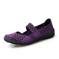 Lightweight Braided Shoes Women's Sports Mesh Surface Shoes
