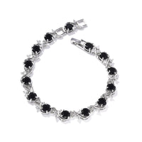 Women's Round-shaped Zircon-inlaid Bracelet