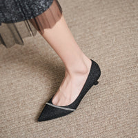 French Style Sequined High Heels Dress