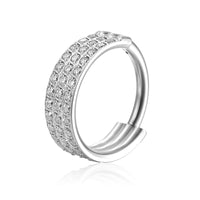Stainless Steel Piercing Ornaments Zircon Nose Ring