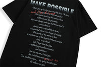 Creative Abstract Printing Short-sleeved T-shirt For Men