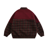 Retro Men's Casual Jacket Baseball Uniform