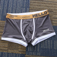Personality Summer Men's Ice Silk Boxer