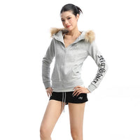 Detachable Fur Collar Hood Sweater Women's Fashion Advanced