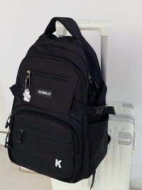 Schoolbag High School Students College Net Red Backpack