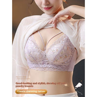 Large Push Up Adjustable Medium-weight Cup Wireless Underwear