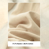 Summer Thin Casual Cotton Linen Cropped Pants
