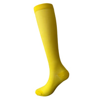 Solid Color Sports Compression Stockings Fitness Running Stockings