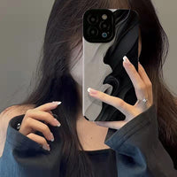 Wave Pattern Veneer Phone Case