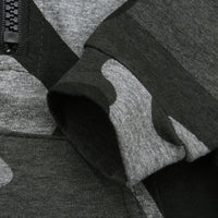 Boys' Long-sleeved Hooded Camouflage Jumpsuit