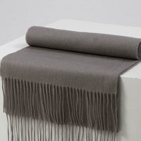 Autumn And Winter Scarf Solid Color Wool Scarf Thickened Men And Women