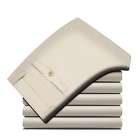 Business Middle-Aged And Elderly Straight-Leg Pants