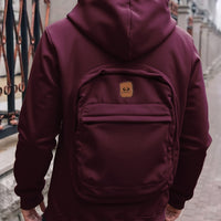 Casual Loose-fitting Hoodie Back Schoolbag Sweater