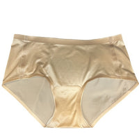 Mid-waist Silk Underwear Antibacterial Comfortable Seamless Classic Girl