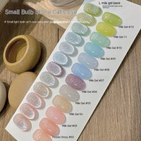 Milk Jelly Solid Color Summer Ice UV Polish
