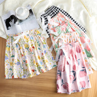 Women's Cotton Silk Shorts Plus Size Homewear Beach Pants